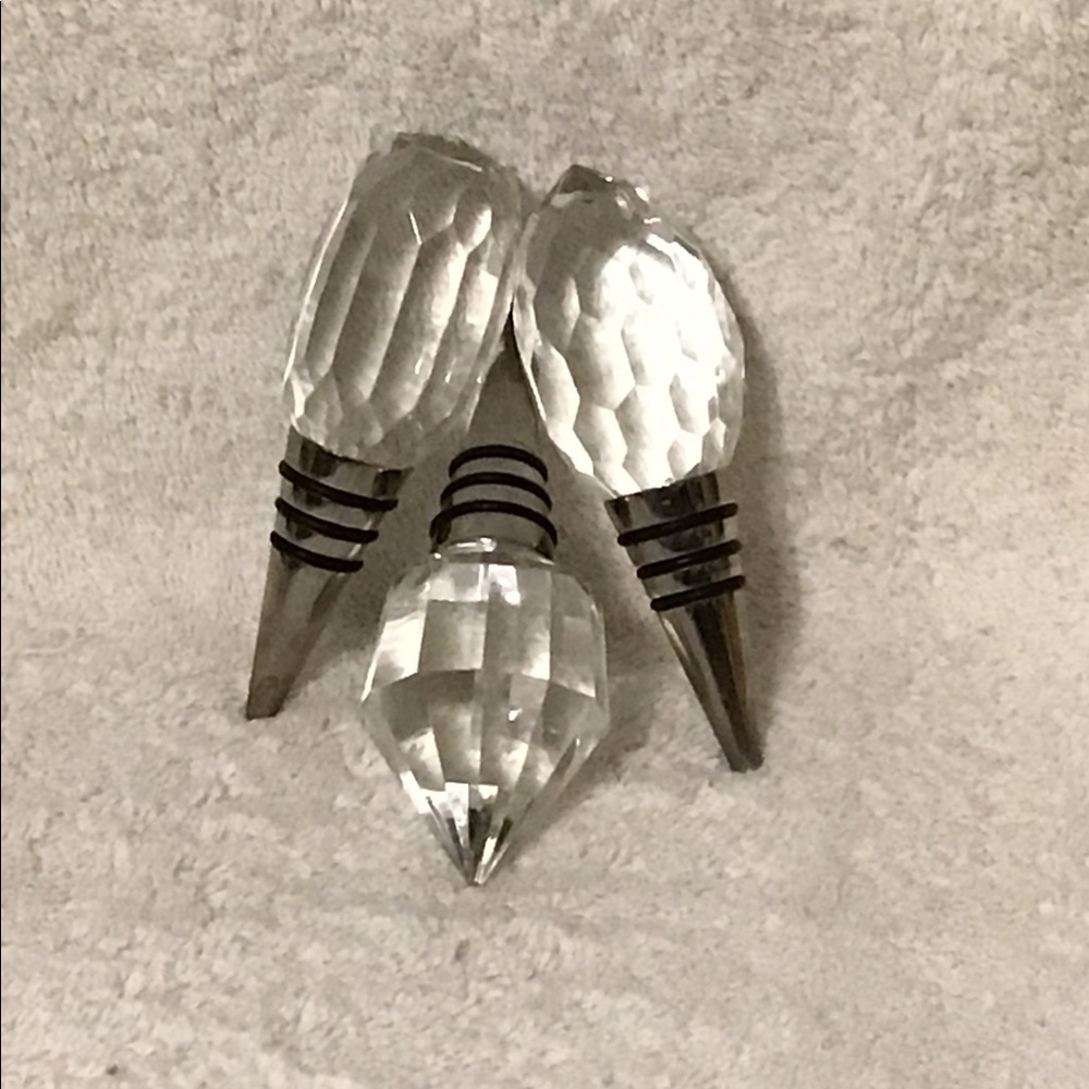 Set of 3 Prism Wine Bottle Stoppers